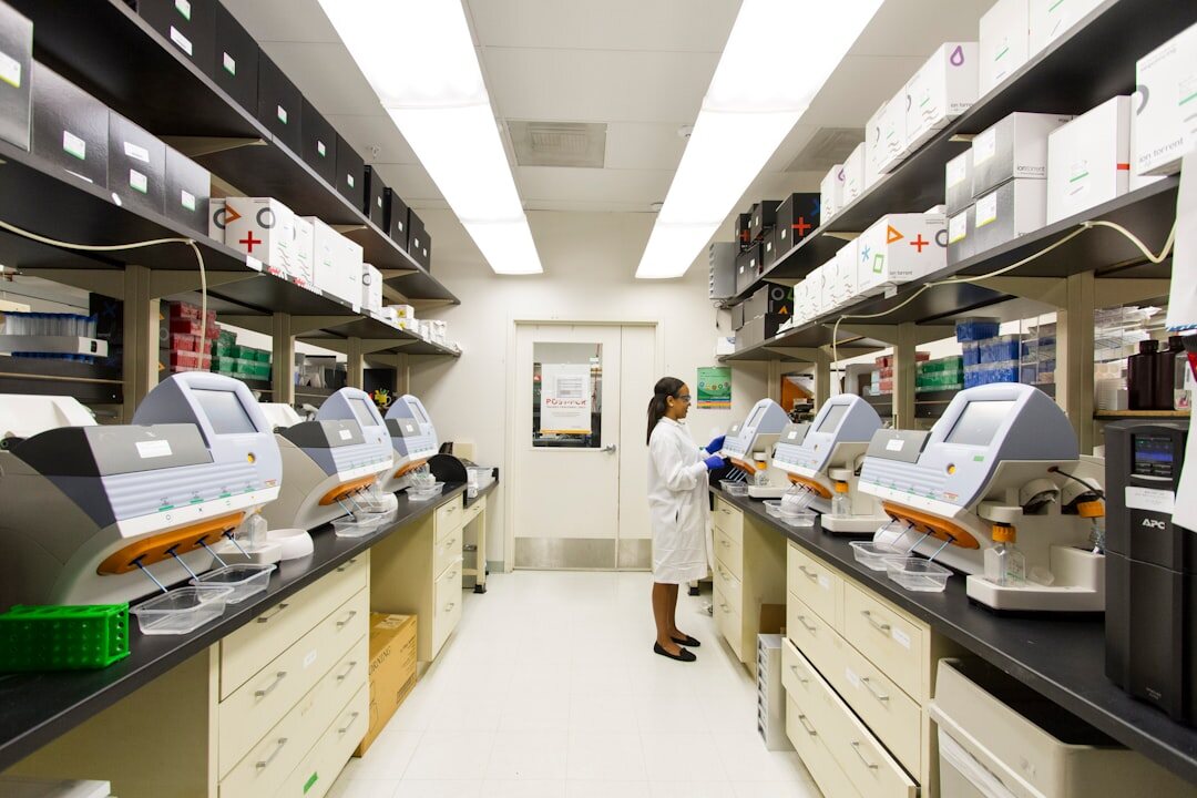 scientist in laboratory